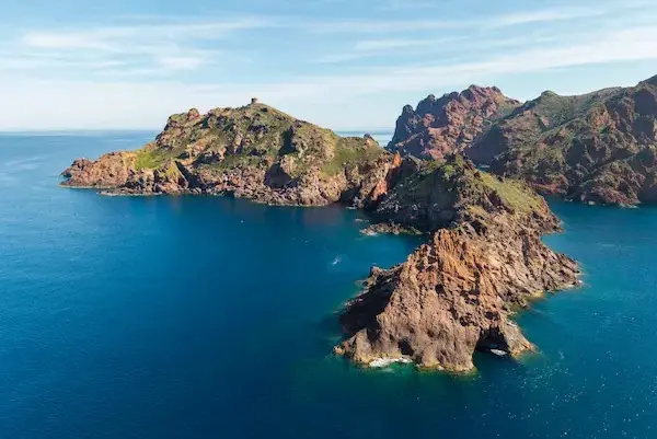 Vue de Scandola
